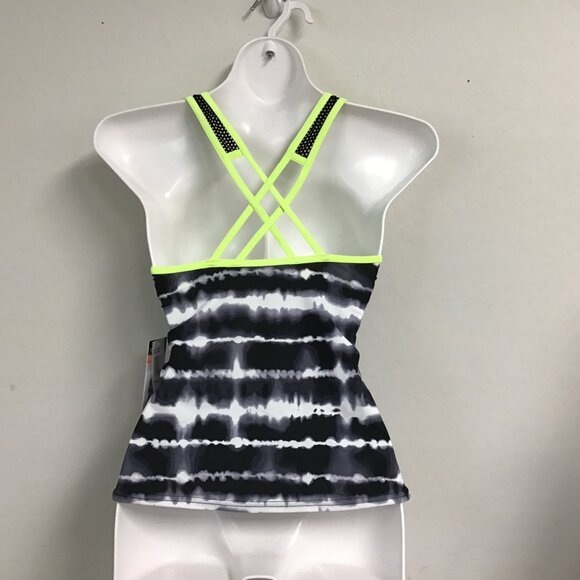 NWT ZeroXposur Women's Tie Dye Print UPF 30+ Padded Tankini Swim Top XS - Picture 6 of 8